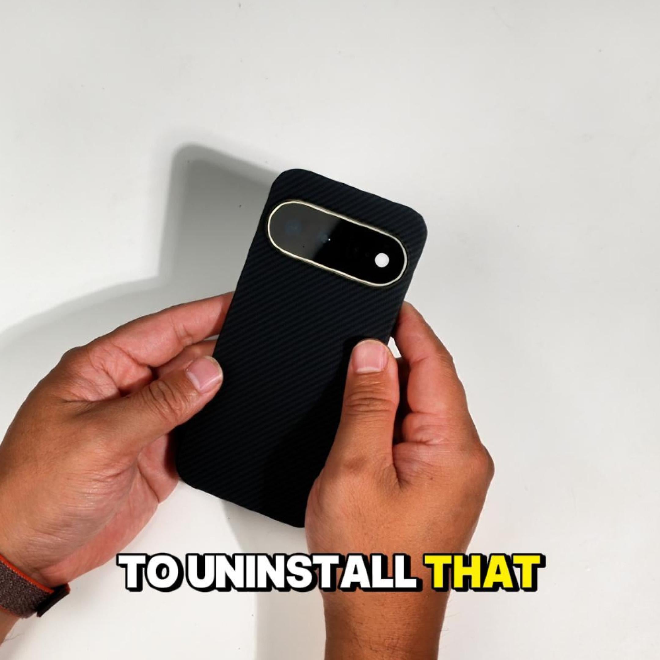 installtion guide of pixel 11 case from thinborne
