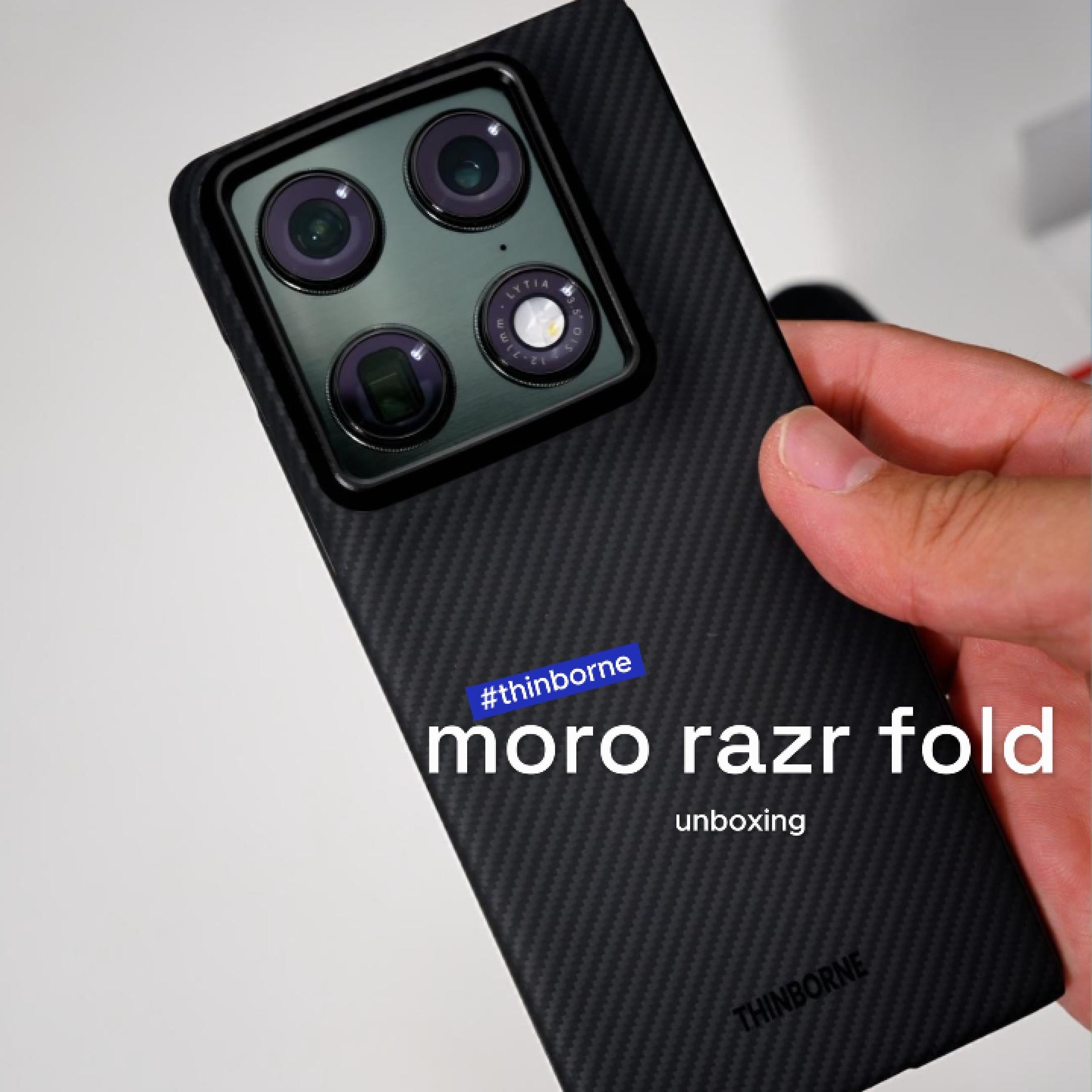 unboxing video of thinborne aramid fiber case