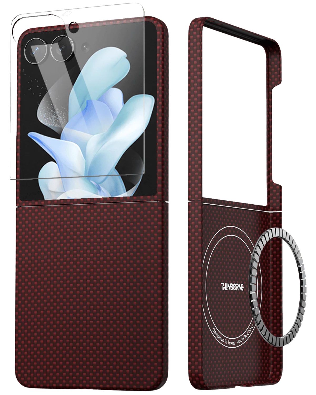 Galaxy Z Flip 8 Case - Red