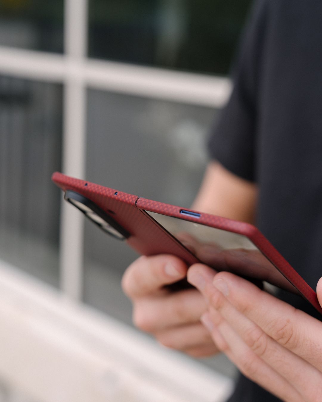 top view of galaxy z fold 7 case 