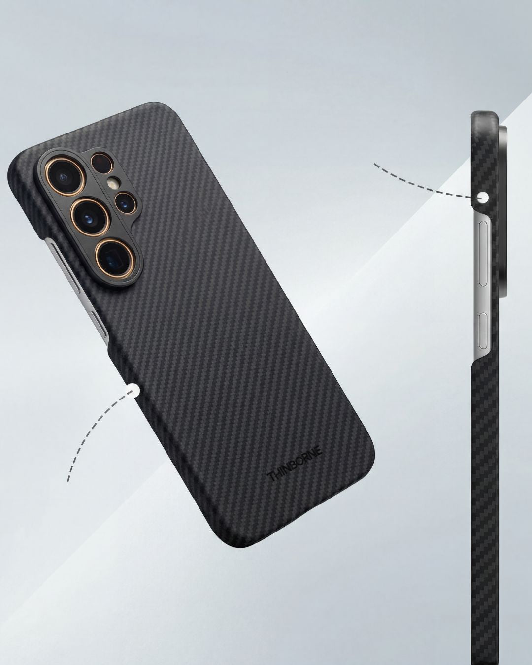 Galaxy S26 Ultra Case - Unbelievably Thin | MagSafe | Aramid FIber