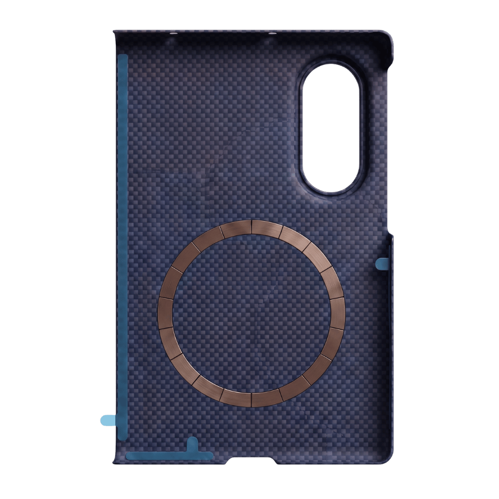 showing the back cover of the galaxy z fold 8 case