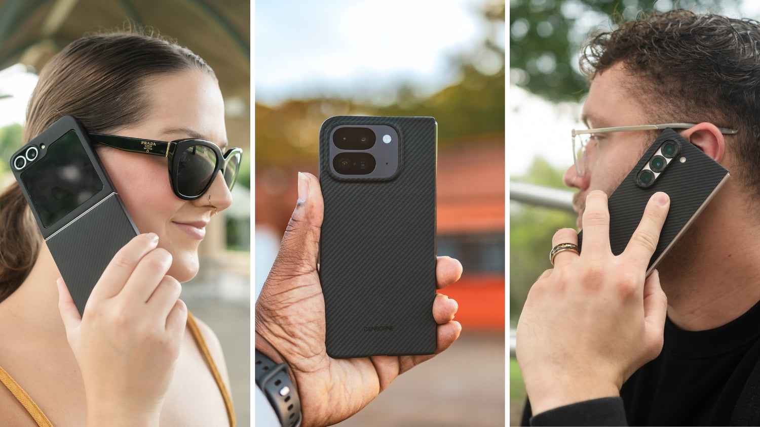 showing phone cases for foldable phones